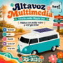 SAMI Altavoz Sami Vintage hippie verde 5W
