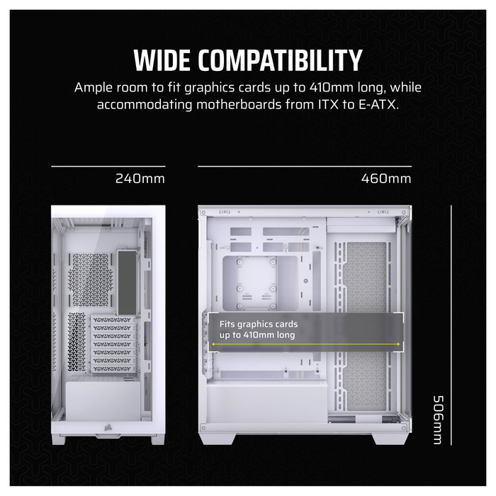 Corsair 3500X Midi Tower Blanco