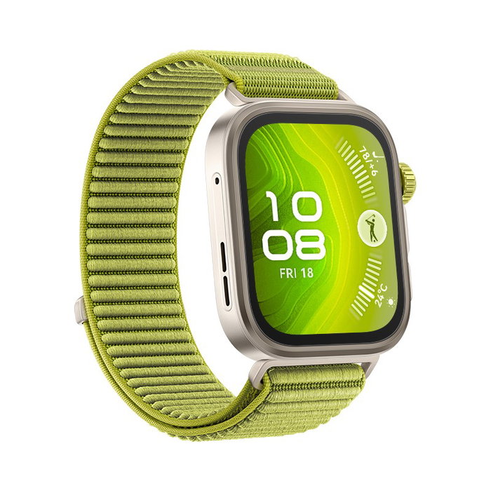 Huawei Watch Fit 4 Pro Reloj Deportivo Verde Hombre Mujer GPS SpO2 EKG Amoled