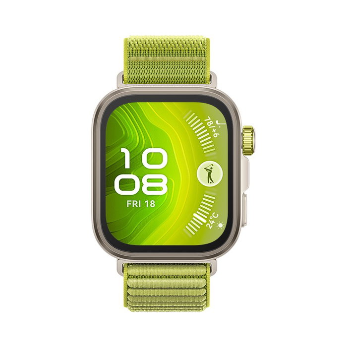 Huawei Watch Fit 4 Pro Reloj Deportivo Verde Hombre Mujer GPS SpO2 EKG Amoled