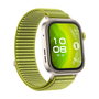 Huawei Watch Fit 4 Pro Reloj Inteligente con Pantalla AMOLED 1.82", GPS, Cuerpo de Aluminio y Titanio, Correa de Nylon Verde, Compatible con Android e iOS