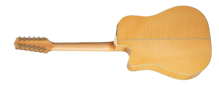 Takamine Guitarra Eléctrica Acústica GD74E/A Dreadnought Cutway 12 Cuerdas Natural