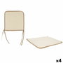 Cojín para sillas Gift Decor 38 x 2,5 x 38 cm (4 Unidades)