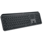 Logitech MX Keys S Teclado Inalámbrico Bluetooth Retroiluminado, Compatible con Windows, macOS, ChromeOS, iPadOS, Android, Linux, Receptor USB Logi Bolt, Carga USB-C, 920-011577