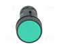 SCHNEIDER ELECTRIC Interruptor de presión Harmony XB7 Verde 22mm