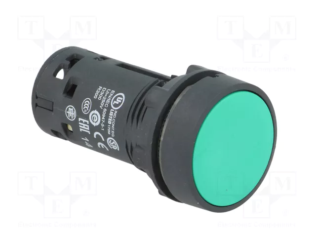 SCHNEIDER ELECTRIC Interruptor de presión Harmony XB7 Verde 22mm