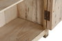 DKD Home Decor - Armario de teca antiguo, colección Unique, 2 puertas, 3 estanterías, 42x188x87 cm, color natural, Item Home
