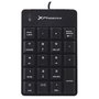 Teclado Numerico Con Cable Usb Negro