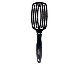 Artero GE-BION17 Cepillo Curve Vent Brush Profesional para el Pelo, Cuerpo Ergonómico, Púas Suaves, Antiestático, Antibacteriano, Negro