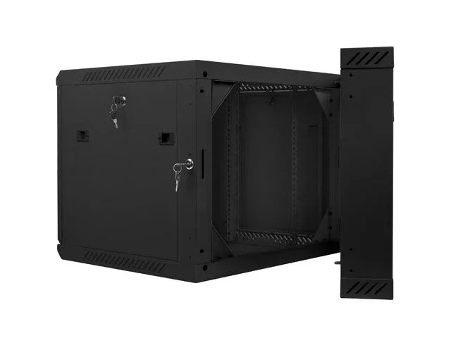 Lanberg Armario rack mural doble sección 9U 600x600 Negro Lanberg Armario rack mural doble sección 9U 600x600 Negro