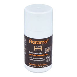 FLORAME Desodorante Roll-On Hombre 50Ml Certificado ECOCERT