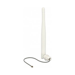 DeLOCK Antena WLAN 802.11 b/g/n Omnidireccional 3 dBi Blanco