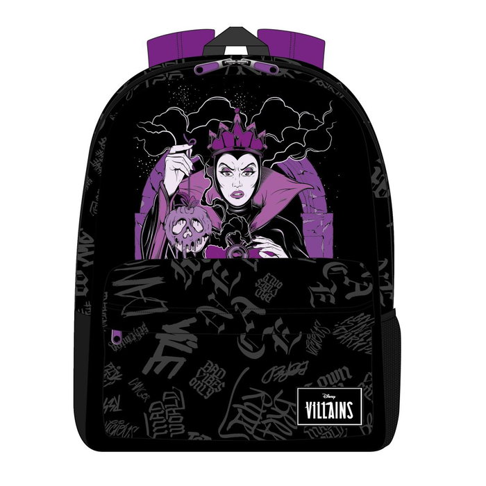 Cerdá Mochila Casual Disney Villanas Negro
