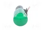 EMAS Señalizador Luminoso y Sonoro LED Verde 12-24V