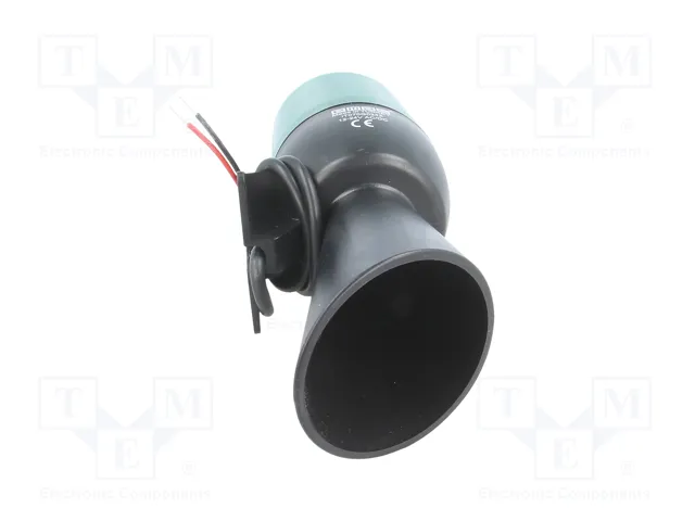 EMAS Señalizador Luminoso y Sonoro LED Verde 12-24V