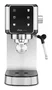 Ufesa Arona - Cafetera Espresso Manual, 20 bares, 1350W, 1L, Portafiltro para Café Molido y Monodosis, Vaporizador, Negro/Acero Inoxidable, 71706117
