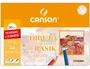 Canson Minipack Dibujo Basik 10 Hojas 130 g 24x32 cm con Recuadro