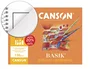 Canson Minipack Dibujo Basik 10 Hojas 130 g 24x32 cm con Recuadro