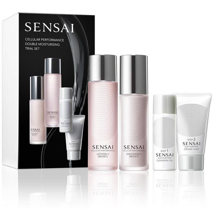 Sensai Set de Cuidado de la Piel con Lotion II, Emulsion II, Cleansing Oil y Creamy Soap Sensai Set de Cuidado de la Piel con Lotion II, Emulsion II, Cleansing Oil y Creamy Soap