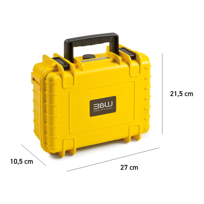 B&W Action Case PP.41 Amarillo para DJI Osmo 360 B&W Action Case PP.41 Amarillo para DJI Osmo 360