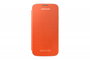 Samsung EF-FI950BOEGWW Funda Tipo Libro para Samsung Galaxy S4 Color Naranja