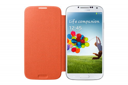 Samsung EF-FI950BOEGWW Funda Tipo Libro para Samsung Galaxy S4 Color Naranja Samsung EF-FI950BOEGWW Funda Tipo Libro para Samsung Galaxy S4 Color Naranja