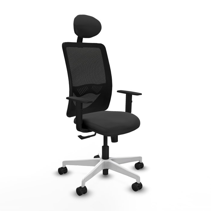 PIQUERAS Y CRESPO Silla de oficina Zulema Gris oscuro y Negro PIQUERAS Y CRESPO Silla de oficina Zulema Gris oscuro y Negro