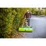 Zipper ZI-KM1000 Sweeper con contenedor de recogida y cuchilla para nieve