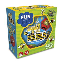 IMAGILAND Juego de Cartas Redondas Funtastic Salvar a la Reina con Caja