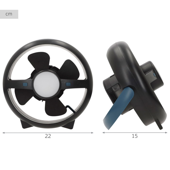 AKTIVE-VENTILADOR-LINTERNA LED