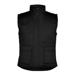 Roly Chaleco laboral Almanzor negro T-M