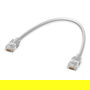 Ubiquiti UACC-Cable-Patch-EL-0.3M-W Cable Ethernet Cat6 de 0.3M Blanco Translucido RJ-45