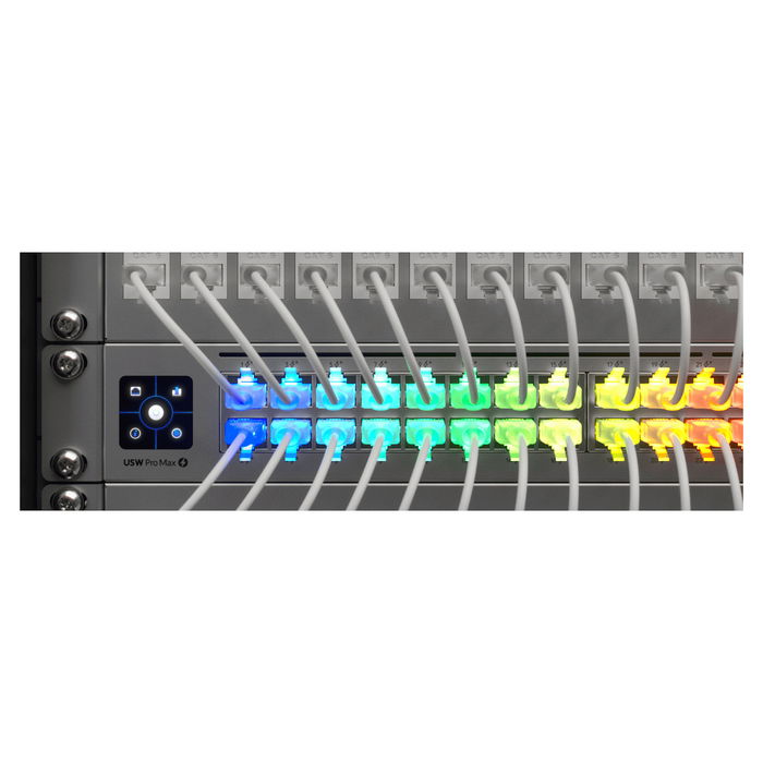 Ubiquiti UACC-Cable-Patch-EL-0.3M-W Cable Ethernet Cat6 de 0.3M Blanco Translucido RJ-45