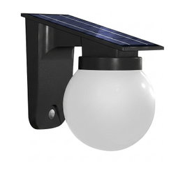 Synergy21 Synergy 21 LED Wand Akku Solar Lampe - Ball milky