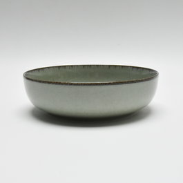 DKD Home Decor Plato de Gres Esmaltado Verde Wonderful Green 26