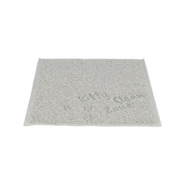 Alfombra para Arenero de Gatos Trixie Gris claro PVC 37 × 45 cm Arenero