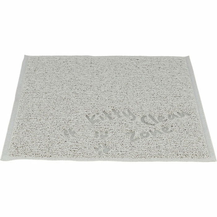 Alfombra para Arenero de Gatos Trixie Gris claro PVC 37 × 45 cm Arenero
