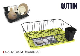 Privilege Escurreplatos con Bandeja 45 cm x 35 cm x 13 cm (6 Unidades)