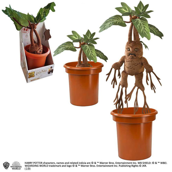 Harry Potter Peluche interactivo Mandrake 30 cm Harry Potter Peluche interactivo Mandrake 30 cm