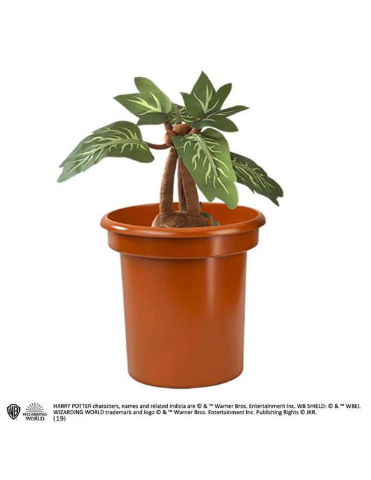 The Noble Collection Peluche Interactivo Mandrágora de Harry Potter con Sonido y Vibración, 40 cm