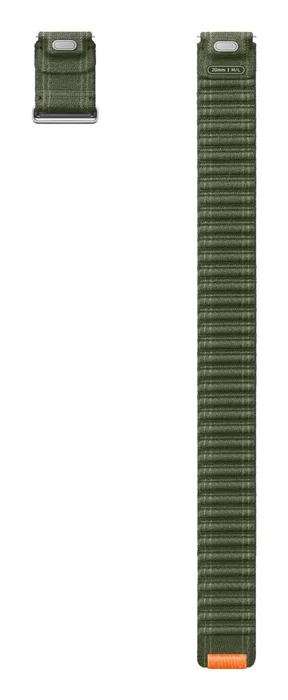 Samsung Correa Fabric Band para Galaxy Watch7/Watch6/Watch5 Pro/Watch4, Color Verde, Tamaño M/L, Tela Reciclada, Accesorio Smartwatch Samsung Correa Fabric Band para Galaxy Watch7/Watch6/Watch5 Pro/Watch4, Color Verde, Tamaño M/L, Tela Reciclada, Accesorio Smartwatch