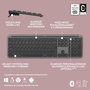 Logitech Signature Slim K950 Inalámbrico Grafito US Intl