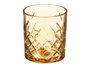 Vivalto Vaso Troquelado 350 ml Ámbar 8,5 x 9,5 cm Vidrio (Set de 24)