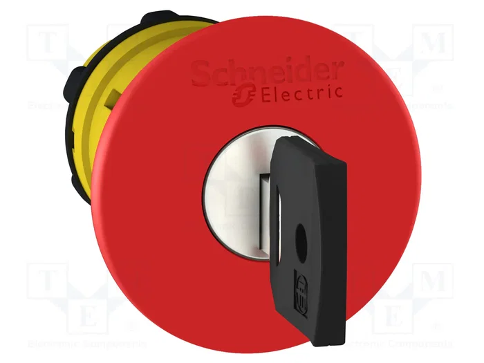 SCHNEIDER ELECTRIC Interruptor de seguridad con llave Harmony XB5 Rojo SCHNEIDER ELECTRIC Interruptor de seguridad con llave Harmony XB5 Rojo