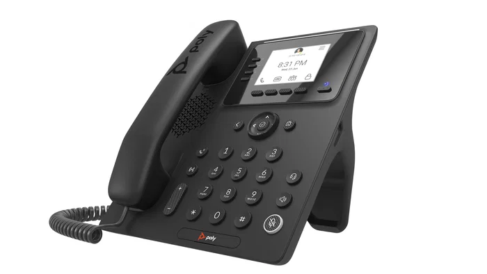 HP Poly CCX 350 Teléfono Multimedia para Microsoft Teams (PoE)