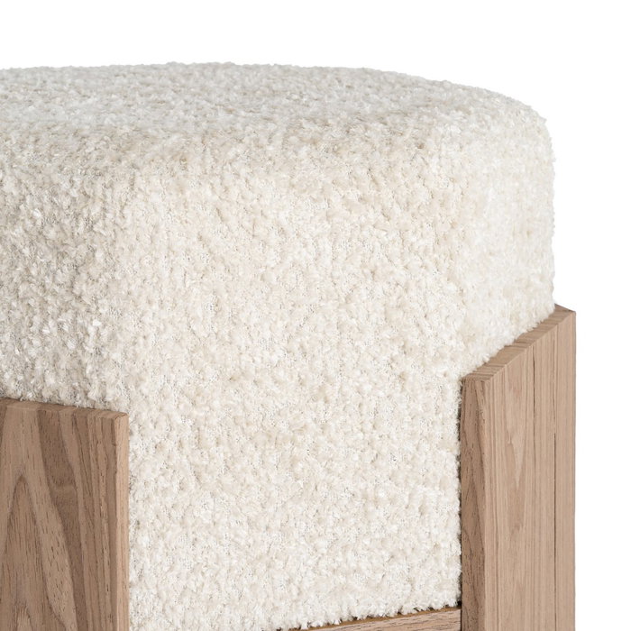 Puf Crema Dm-Tejido 50 X 50 X 44 cm