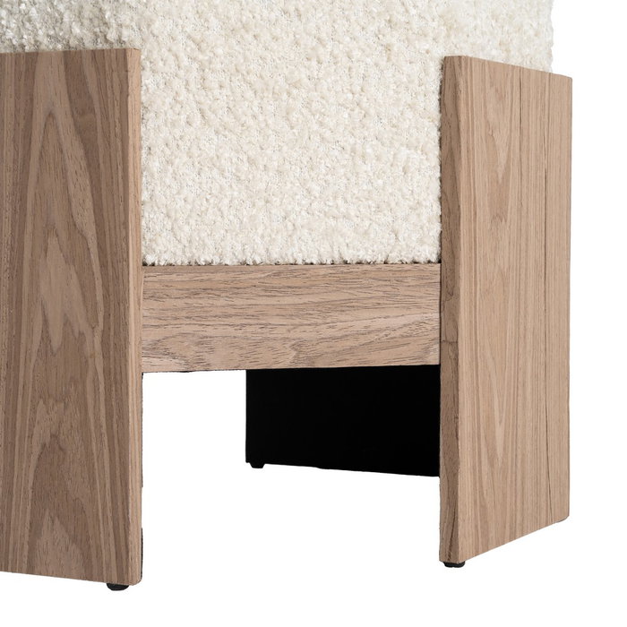 Puf Crema Dm-Tejido 50 X 50 X 44 cm