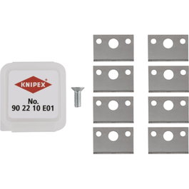 Knipex Hojas de repuesto para 90 22 10 BK (8x)