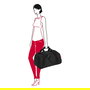 Reisenthel Activitybag Bolso Deporte y Viajes 35L Negro Poliéster - Correas Acolchadas, Bolsillos Malla y Lateral - 54 x 30 x 33 cm