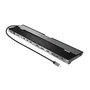 j5create JCD543 Docking Station USB-C Triple Monitor 100W PD, 4K HDMI/DisplayPort/VGA, Negro/Plata